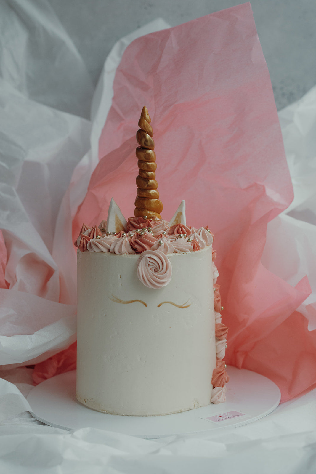 Supplement bij cake: unicorn decoratie